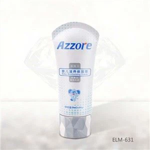 Козметична овална тръба с Шлифер Ромбик капак